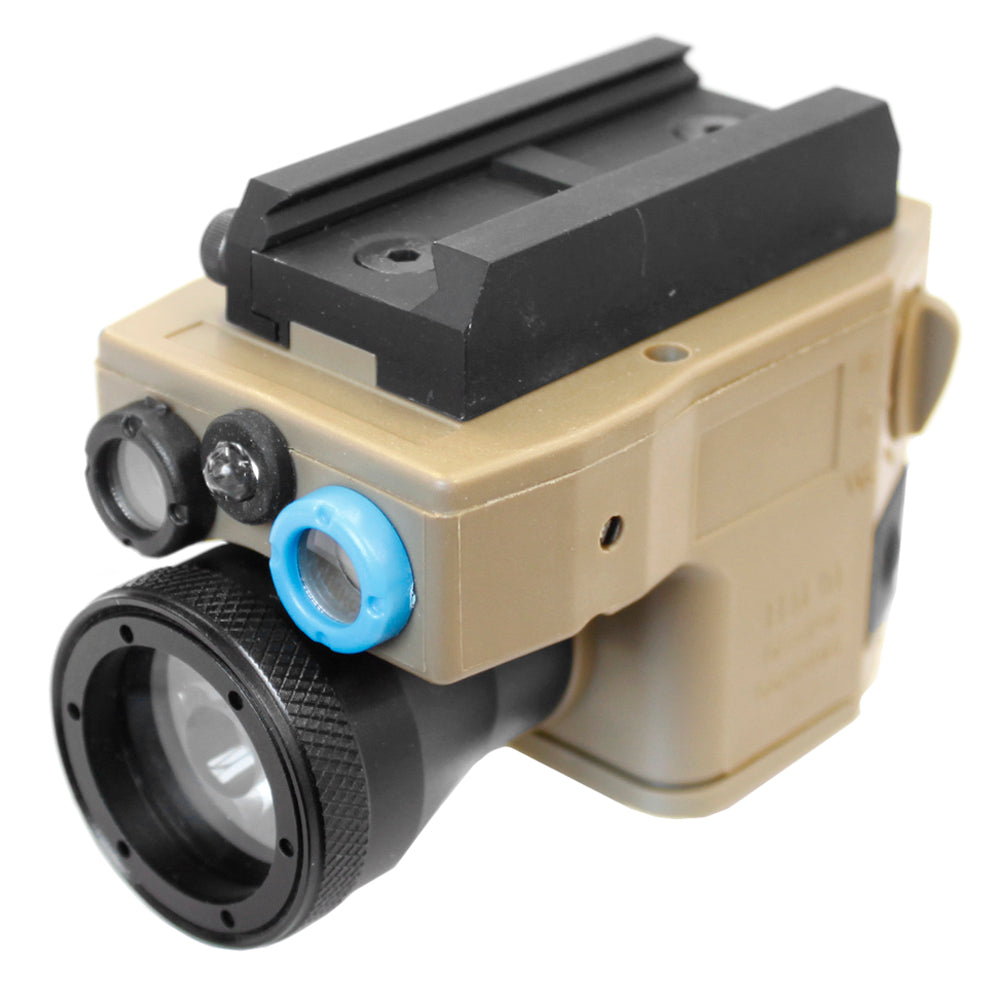 Bravo ELM01 Tactical Flashlight & Laser Aiming Module - Dark Earth ...