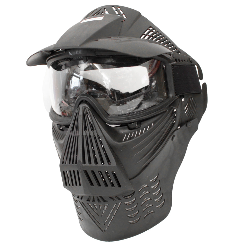 Bravo Airsoft Tactical Gear V.3 Strike Metal Mesh Face Mask ( OD Green ) 