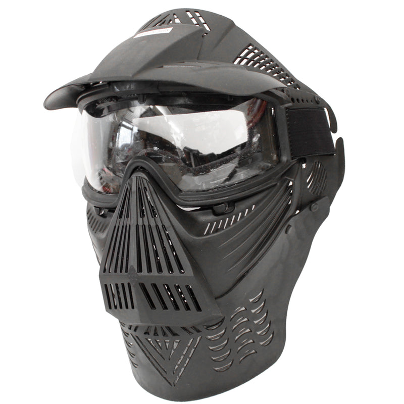 Acheter Halloween crâne porteurs masque fibre de verre nylon résistance aux chocs Airsoft Paintball vélo jeu de Combat convient pour casque FAST Acheter Halloween crâne porteurs masque fibre de verre nylon résistance aux chocs Airsoft Paintball vélo jeu de Combat convient pour casque FAST