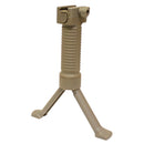 Bravo Tactical Vertical Grip Bipod Combo for Airsoft Rifles