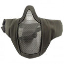 Bravo Airsoft Tactical V3 Strike Steel Padded Half-Face Mesh Mask