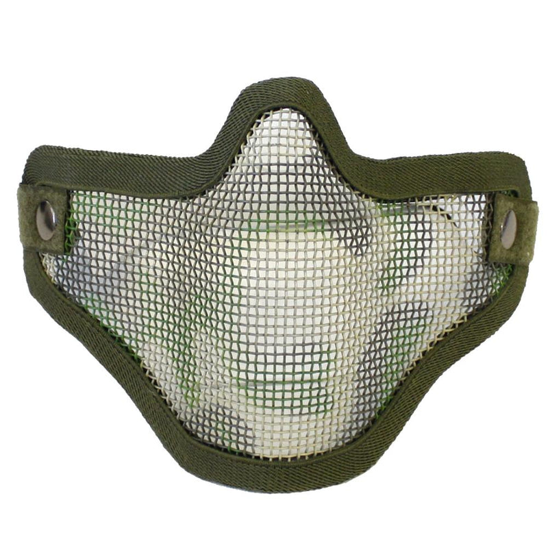 Bravo Airsoft Tactical Strike Steel Mesh Half-Face Mask