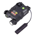 BRAVO Airsoft PEQ-15 LED Light & Green Laser Combo w/ Pressure Pad