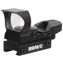 Bravo MROS SQR-Z Multi-Reticle Green and Red Dot Reflex Sight