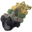 Bravo Airsoft Tactical V3 Strike Steel Padded Half-Face Mesh Mask