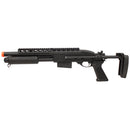 Bravo Full Metal Tac Shot Airsoft Shotgun with Retractable Stock