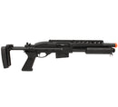 Bravo Full Metal Tac Shot Airsoft Shotgun with Retractable Stock