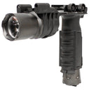 Bravo Tactical Airsoft Weapons Flashlight Vertical Grip - Black