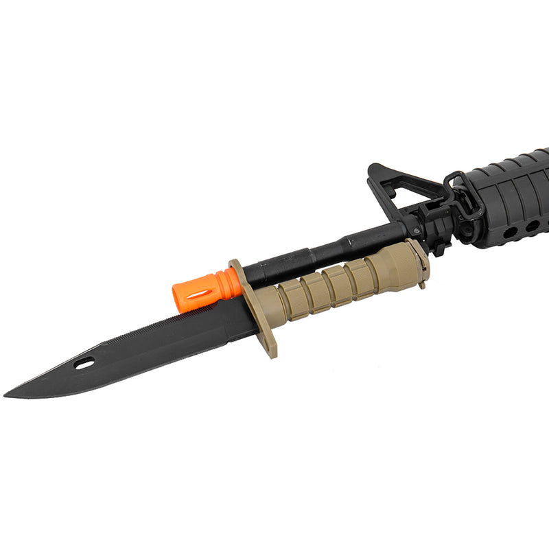 Lancer Tactical M9 Airsoft Bayonet Rubber Training Knife