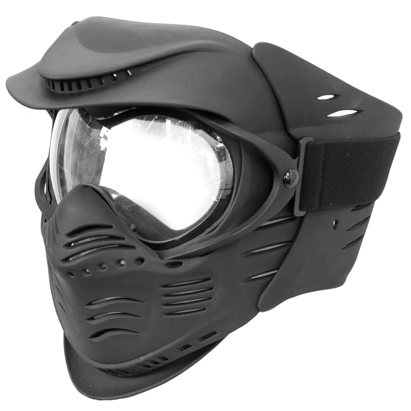 Lancer Tactical Airsoft Safety Full Face Mask w/ Double Pane Lens