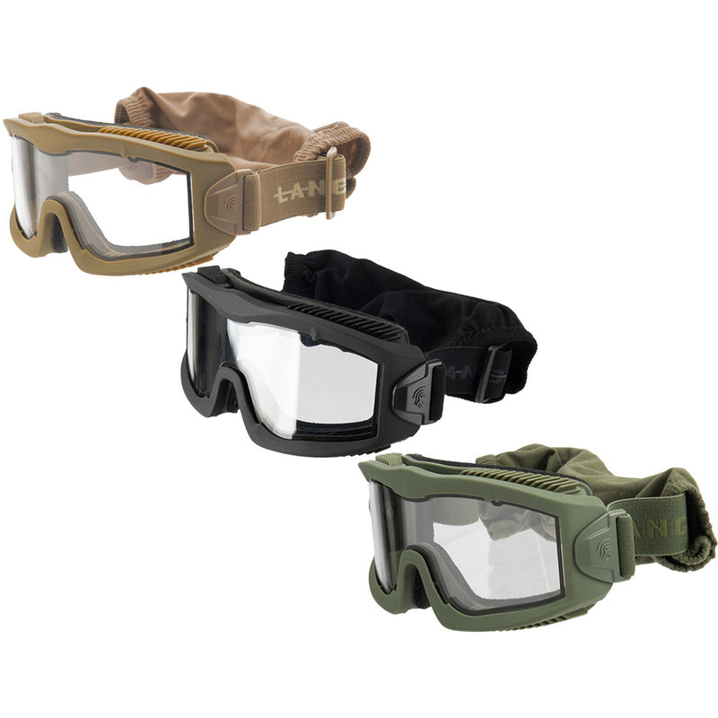 anti fog airsoft goggles Lancer Tactical AERO Protective Vented Anti-Fog Airsoft Goggles