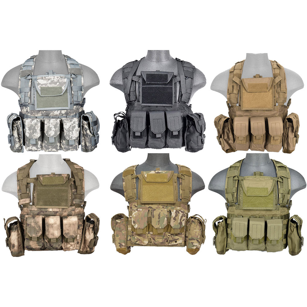 Lancer Tactical Modular RRV-Style MOLLE Chest Rig | AirsoftNMore.com