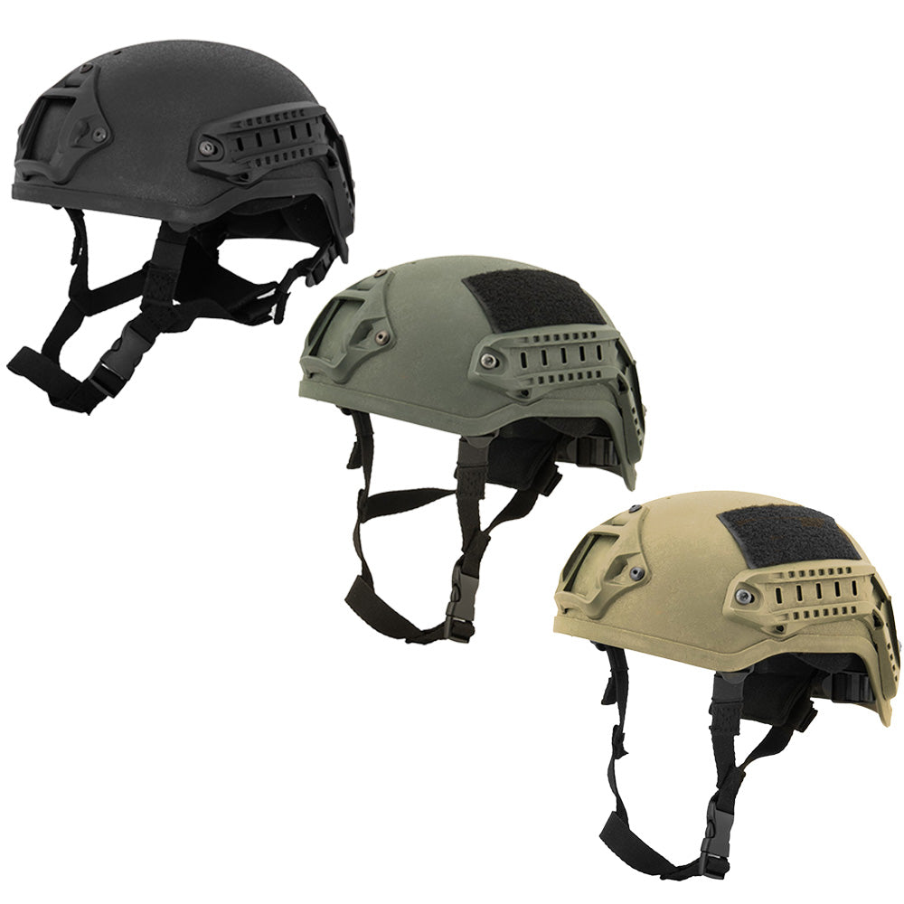 Mich 2001 Element MICH 2001 Helmet With NVG Mount (TAN) Airsoft