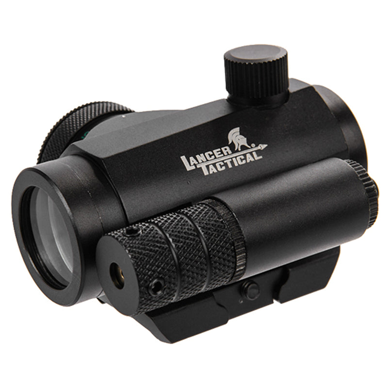 Lancer Tactical Mini Red & Green Dot Sight w/ Red Laser