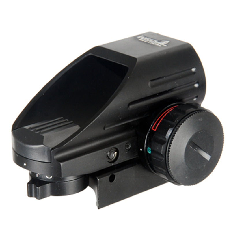Lancer Tactical 4 Reticle Red & Green Dot Reflex Sight - Black