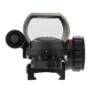 Lancer Tactical 4 Reticle Red & Green Dot Reflex Sight w/ Red Laser - Black
