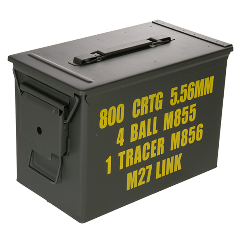 Lancer Tactical Full Metal Army-Style 5.56 Large Size Airsoft Ammo Can