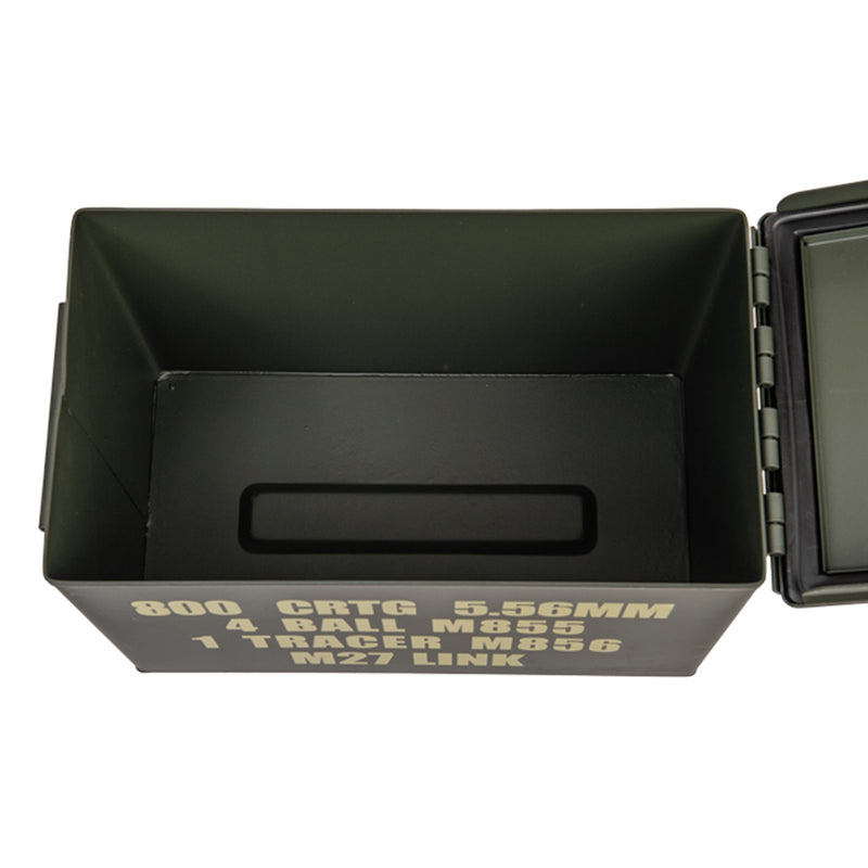 Lancer Tactical Full Metal Army-Style 5.56 Large Size Airsoft Ammo Can