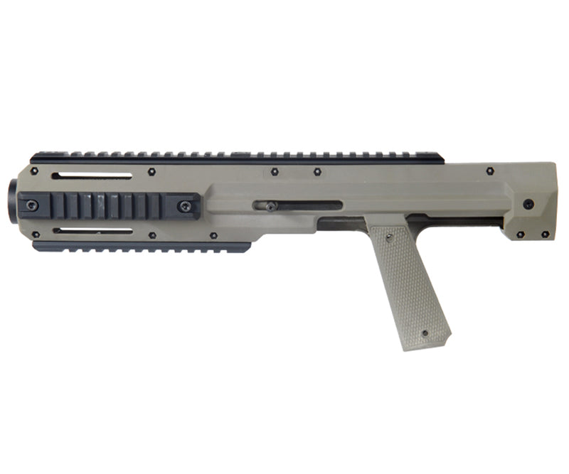Lancer Tactical Carbine Conversion Kit for M1911/MEU Airsoft Pistols - Dark Earth