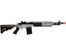 CYMA Full Metal M14 EBR RIS Airsoft Sniper Rifle AEG - Silver
