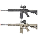 G&G Combat Machine CM16 R8-L AEG Airsoft Rifle w/ Red Dot Sight