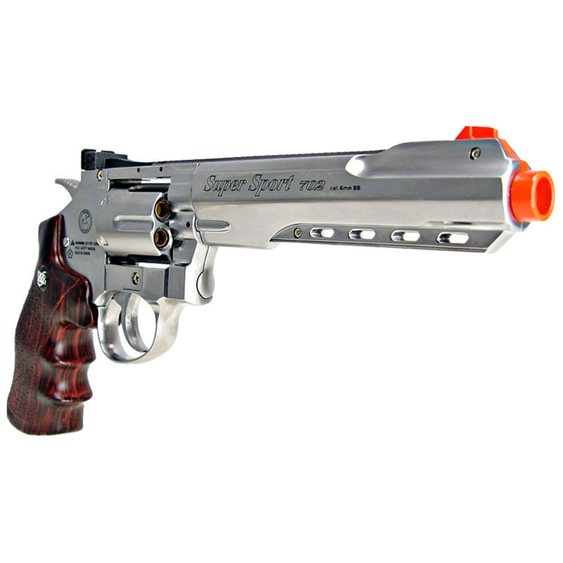  Winn Gun WG Full Metal Co2 Airsoft Revolver, Silver, 2.5-Inch  : Sports & Outdoors