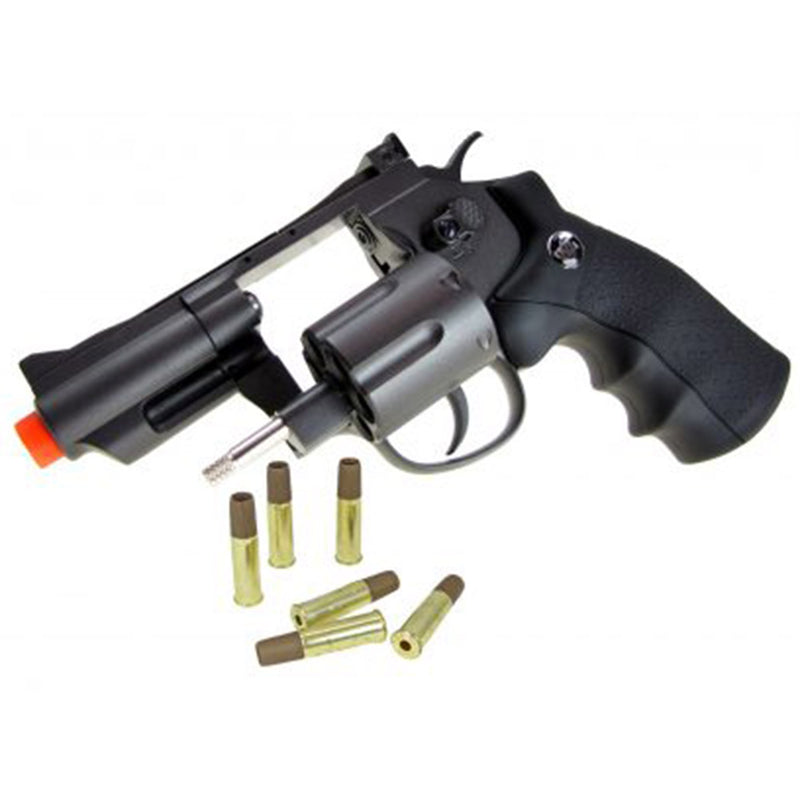 Win Gun full metal 6 CO2 revolver, 6 shot - Airsoft Extreme