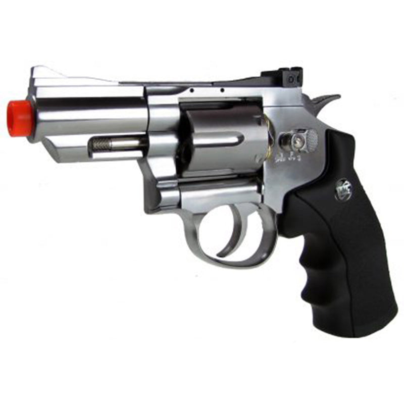  Winn Gun WG Full Metal Co2 Airsoft Revolver, Black, 2.5-Inch :  Sports & Outdoors