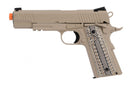 Colt Full Metal M45A1 Tactical M1911 Co2 Gas Blowback Airsoft Pistol - Tan