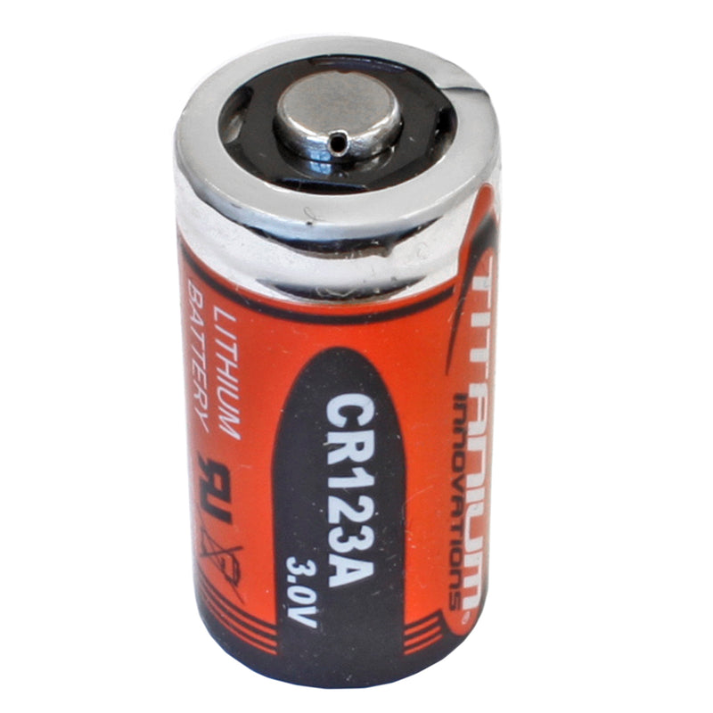 Titanium Innovations High Quality CR123A 3V Lithium Battery