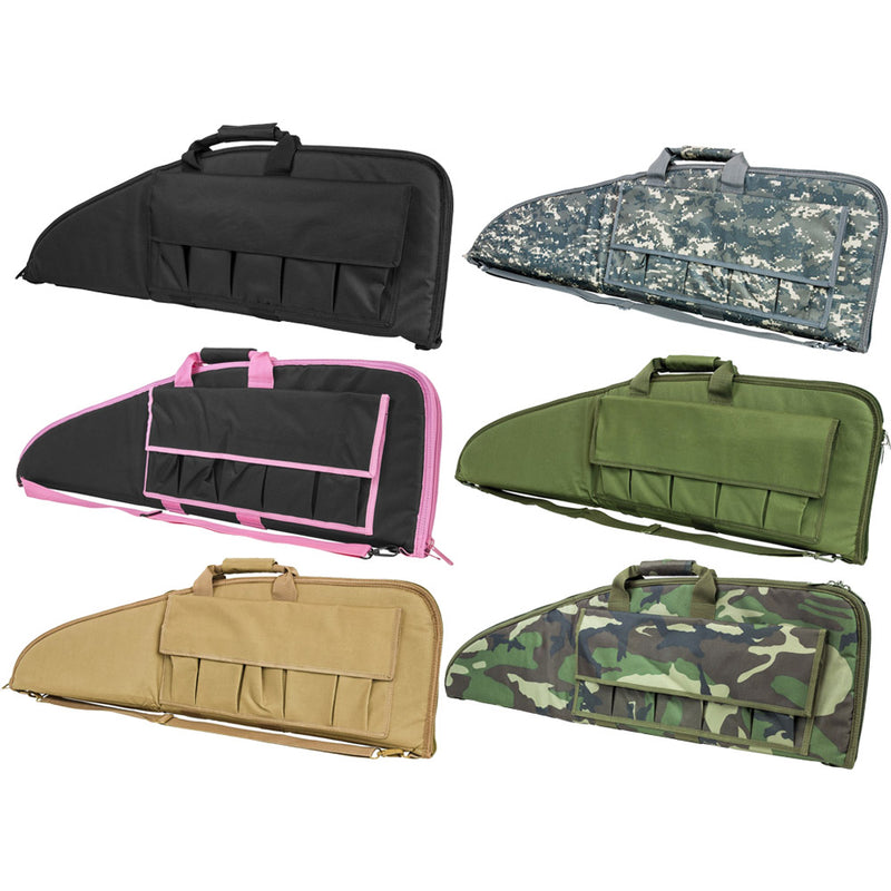 VISM Heavy Duty PVC Padded Rifle Case w/ Pouches by NcSTAR ...