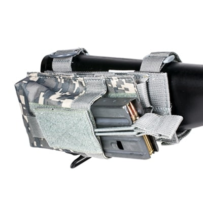 VISM Single Open Top AR Magazine Pouch w/ Stock Adapter by NcSTAR