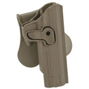 CYTAC Tactical Hard Shell Airsoft Pistol Holster w/ Paddle Belt Mount