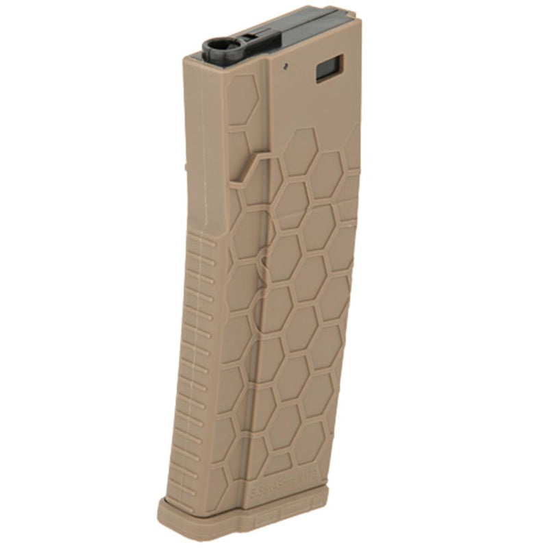 HEXMAG 120rd Polymer AEG Airsoft Mid-Cap Magazine by DYTAC
