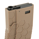 HEXMAG 120rd Polymer AEG Airsoft Mid-Cap Magazine by DYTAC