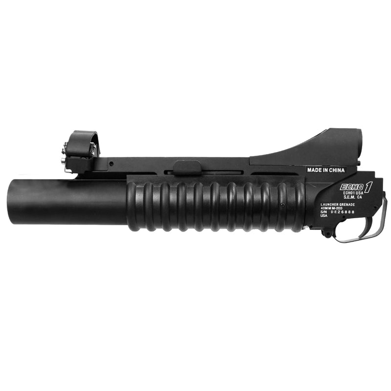 Echo1 Full Metal 40mm M203 Grenade Launcher for M4 / M16 Airsoft Guns - Long