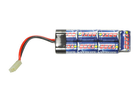 Intellect 8.4V 1200mAh Mini Pack Rechargeable Battery for G36 and MP5