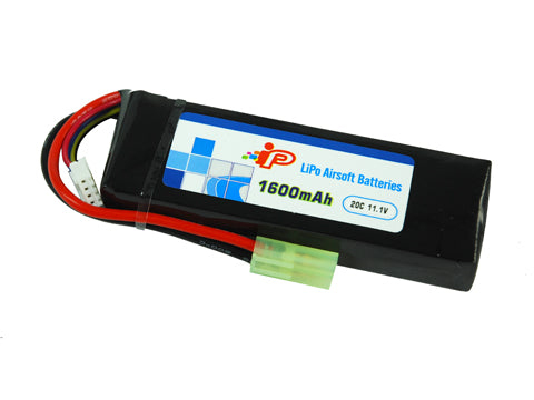 TSD Intellect 11.1V 20C 1600mAh Rechargeable LiPo Battery Mini Pack