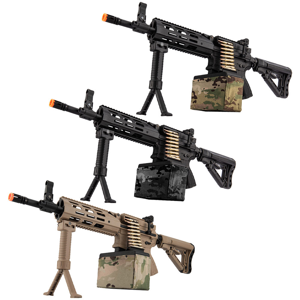G&G Combat Machine CM16 LMG Airsoft AEG Light Machine Gun ...