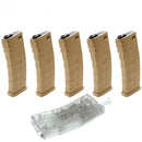 G&G CM16 / GR16 Polymer 120rd AEG Airsoft Mid-Cap Magazine