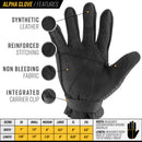 Valken Tactical ALPHA Full Finger Airsoft / Paintball Gloves