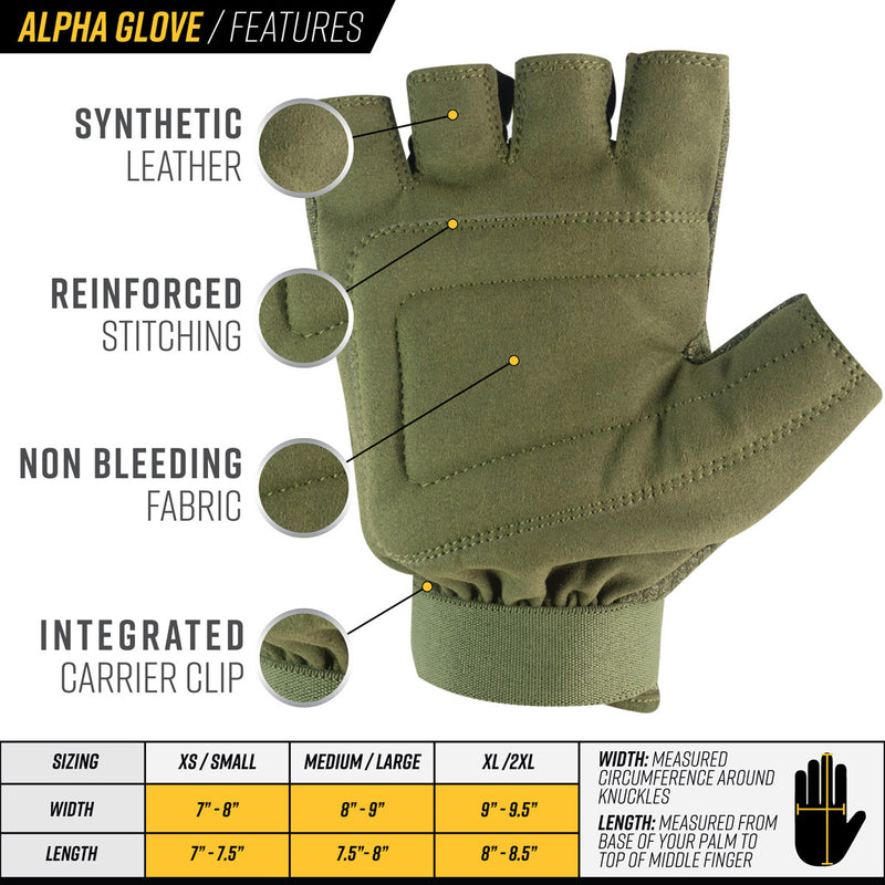 Armored Claw Smart Tac tactical gloves - olive Olive- shop Gunfire