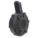 G&G 1500rd Polymer Drum Magazine for ARP-9 AEG Airsoft PDW