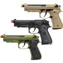 G&G Full Metal GPM92 Gas Blowback Airsoft Pistol w/ Hard Shell Case