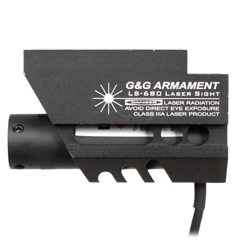 G&G LS-680 Laser Sight for Airsoft Guns with Pressure Switch