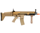 G&G FN Herstal Full Metal SCAR-L MK16 CQC Airsoft Gun AEG - Tan