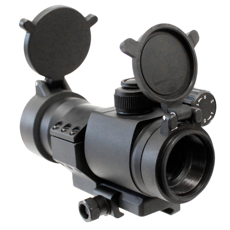 G&P 1x30 Military Red and Green Dot Sight with Low Profile Rail Mount