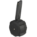 HFC 145rd  HD Drum Magazine for Gas Blowback M9 Airsoft Pistols - Black / Brown