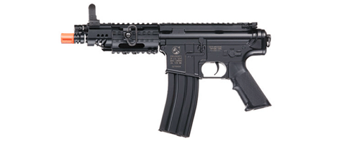 ICS Full Metal Semi/Full Auto M4 CQB AEG Machine Pistol