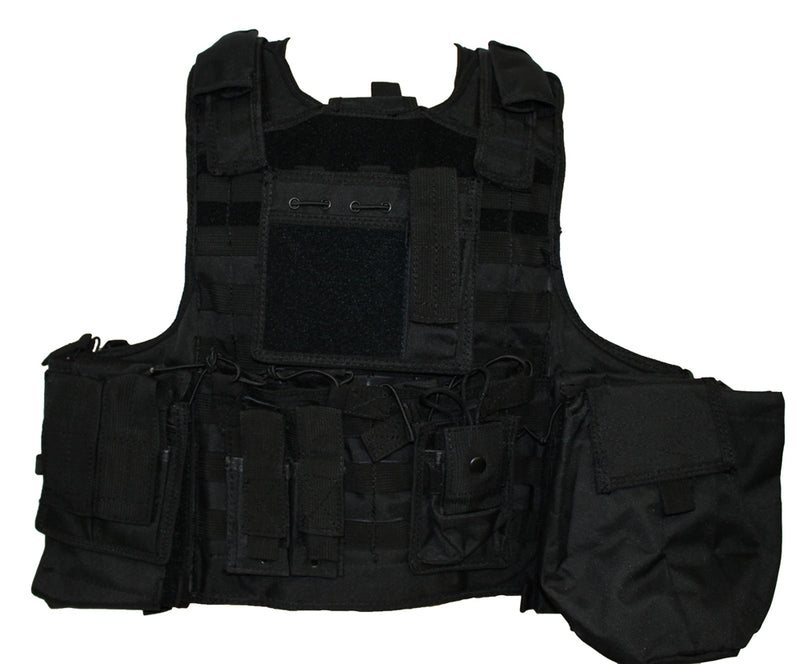 Swiss Arms CIRAS Plate Carrier Airsoft Assault Vest - Fully Loaded